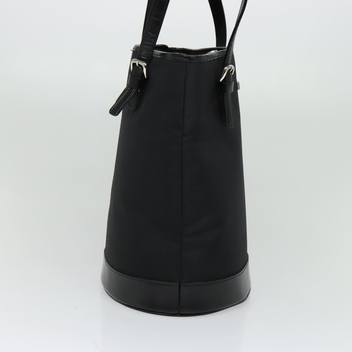 Burberry Nova Check Shoulder Bag Nylon Black