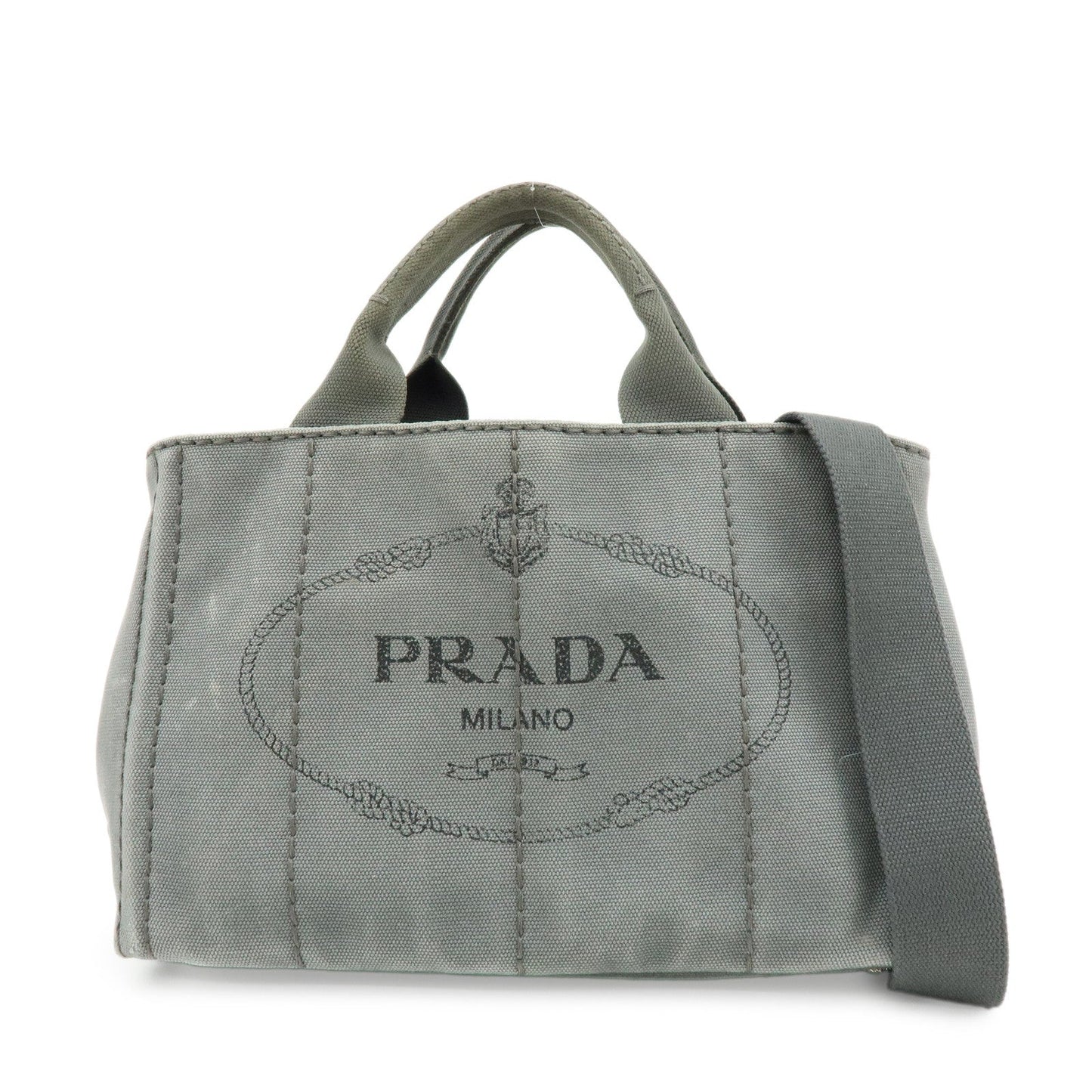 Shoulder Bag Canapa 2Way Bag Hand Canvas Gray Mini