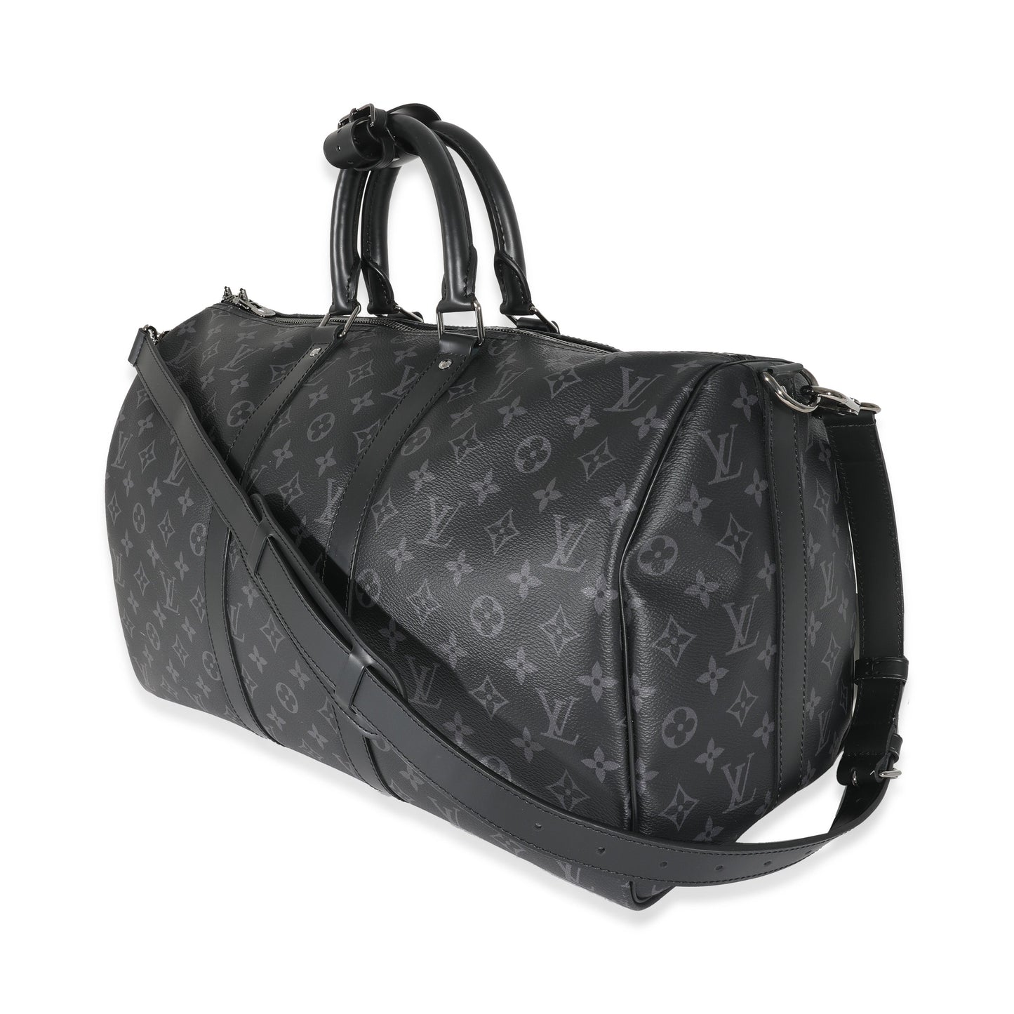 Louis Vuitton Eclipse Keepall Bandouliere 45 Monogram Handbag