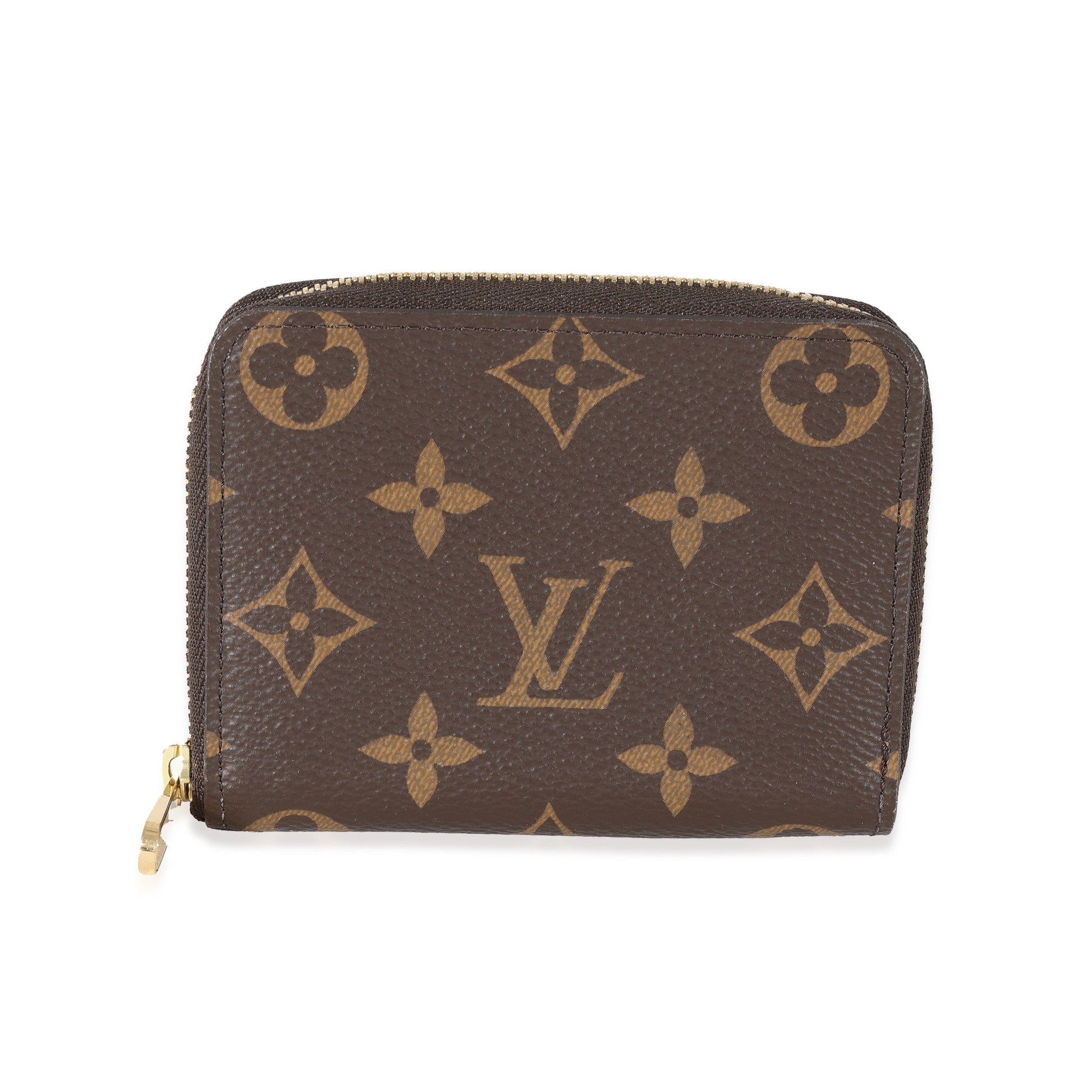 Louis Vuitton Zippy Coin Purse Monogram Canvas Wallet Case Coin Purse