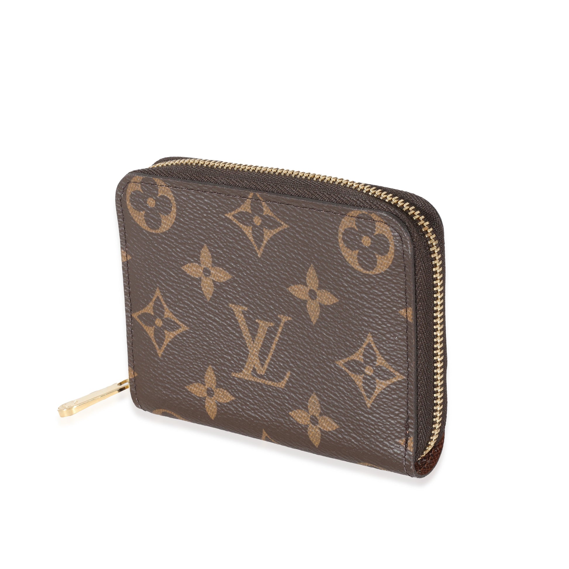 Louis Vuitton Zippy Coin Purse Monogram Canvas Wallet Case Coin Purse