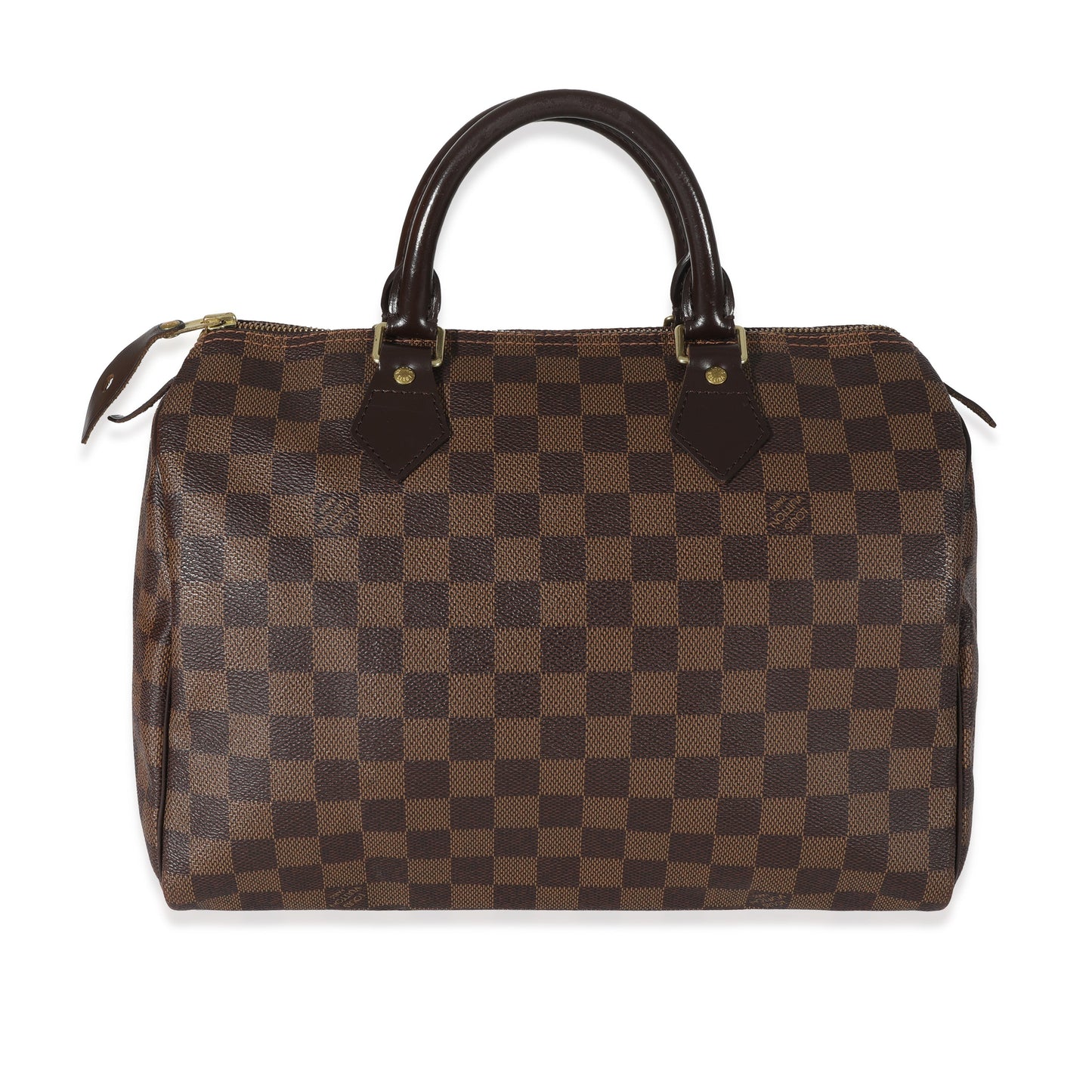 Louis Vuitton Damier Ebene Speedy 30 Canvas Handbag 4