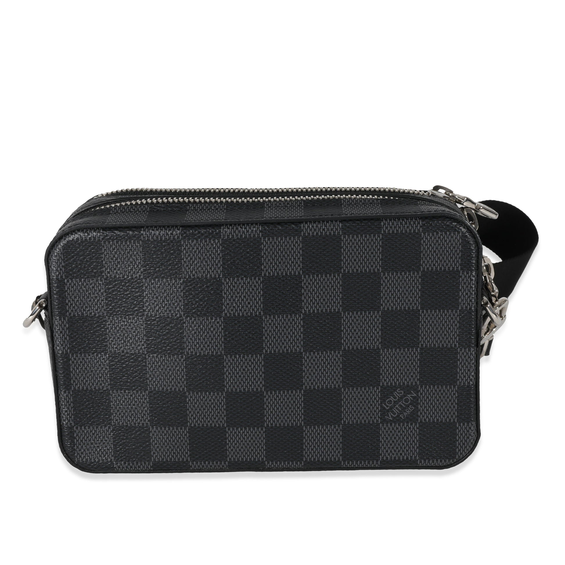 Louis Vuitton Damier Graphite Alpha Wearable Canvas Wallet Case Wearable Wallet