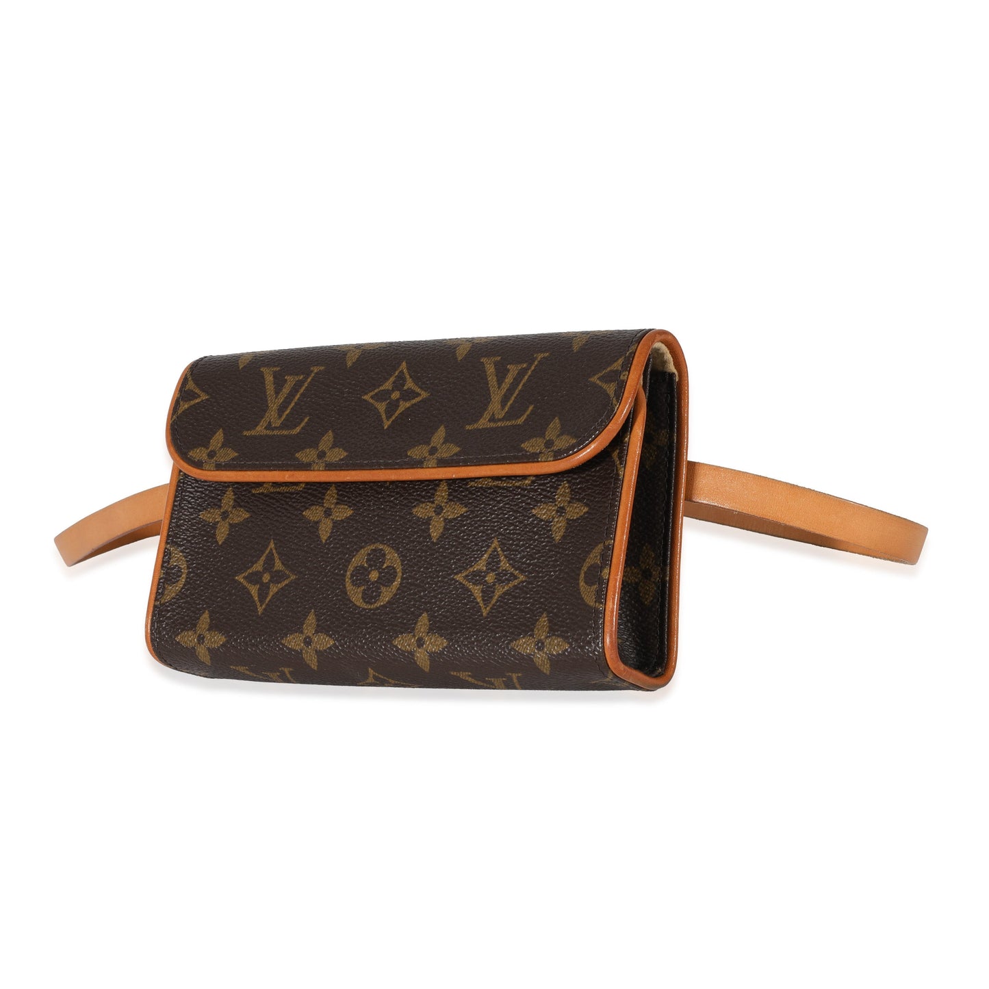 Louis Vuitton Pochette Florentine Waist Monogram Canvas Clutch Bag Waist Bag
