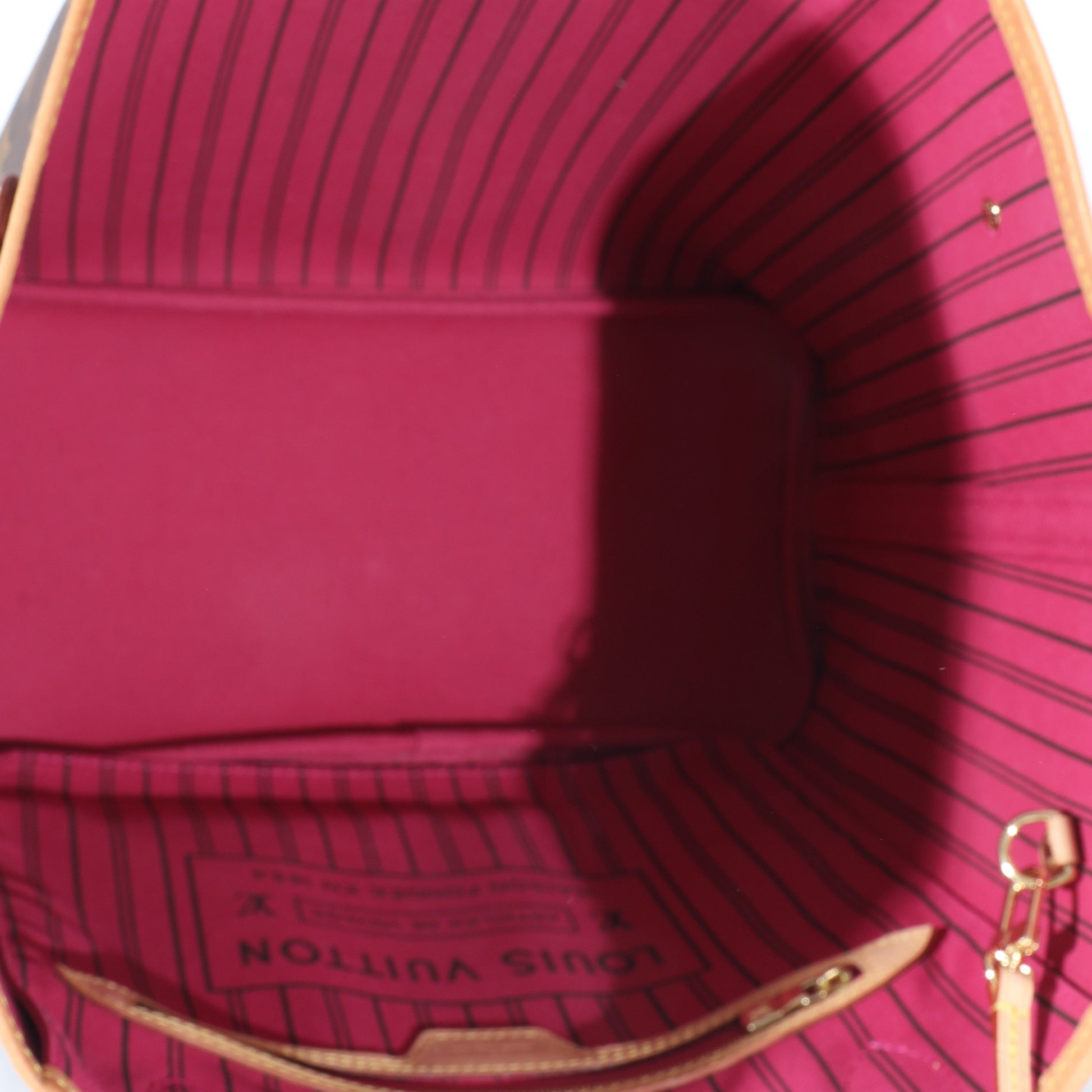 Louis Vuitton Pivonne Neverfull MM Monogram Canvas Tote Bag