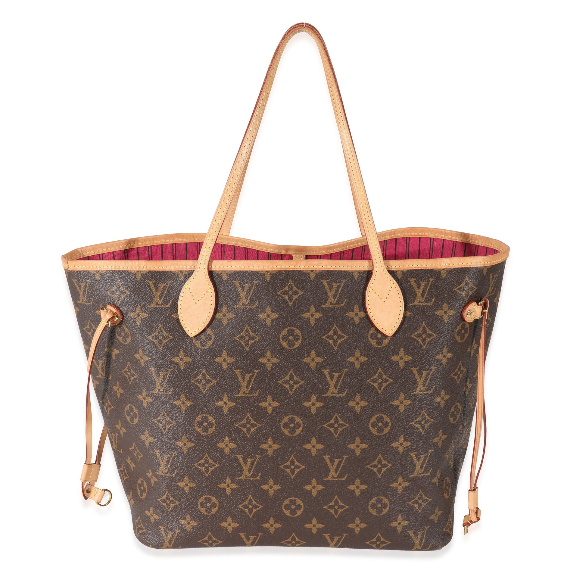 Louis Vuitton Pivonne Neverfull MM Monogram Canvas Tote Bag