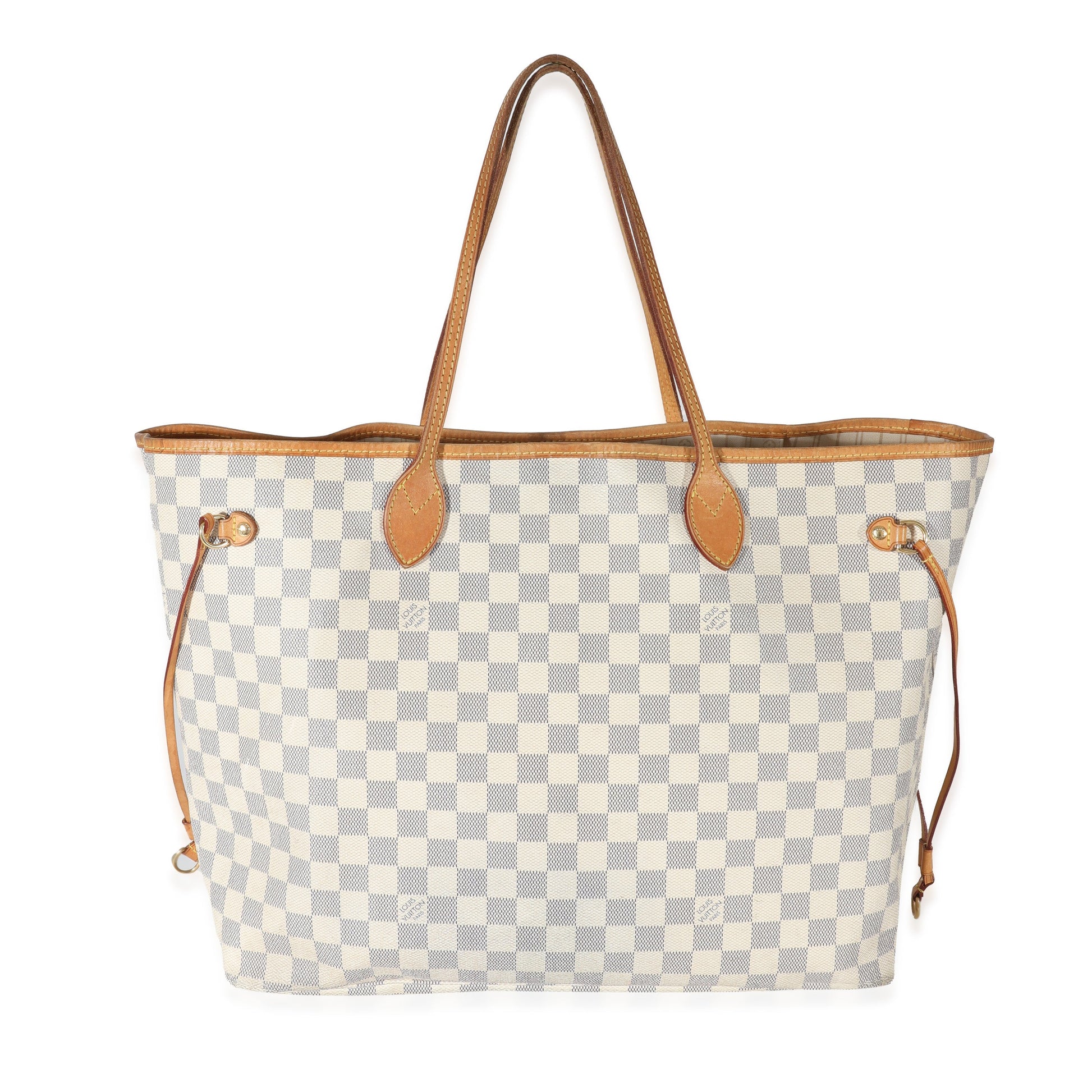 Louis Vuitton Damier Azur Neverfull GM Canvas Tote Bag 4