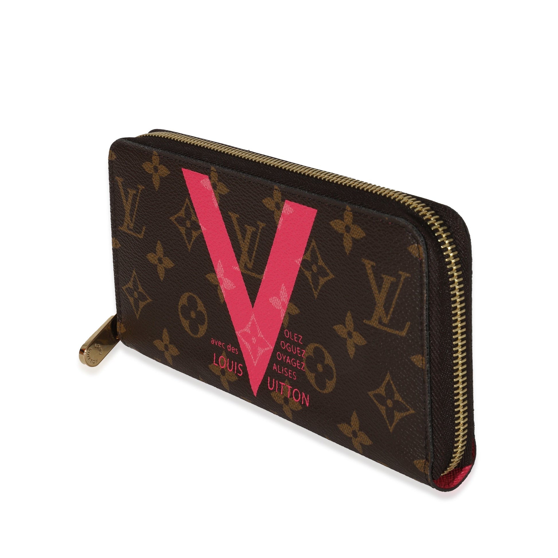 Louis Vuitton & Grenade V Zippy Monogram Canvas Wallet Case