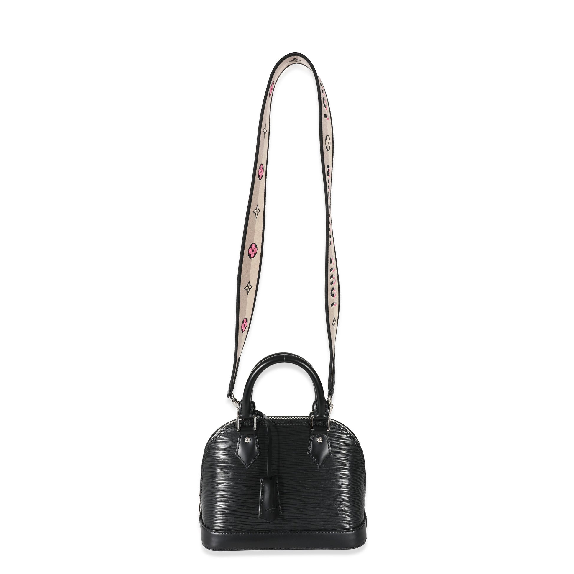Louis Vuitton Epi Alma BB Black Handbag Alma Bb