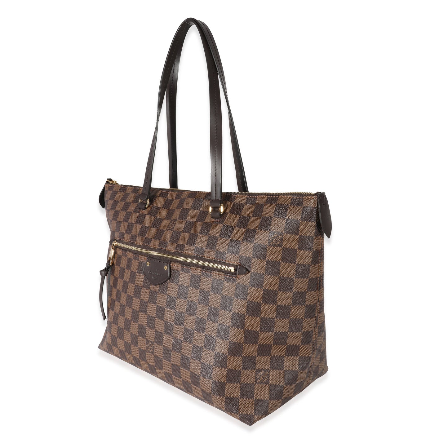 Louis Vuitton Damier Ebene Iena MM Canvas Handbag