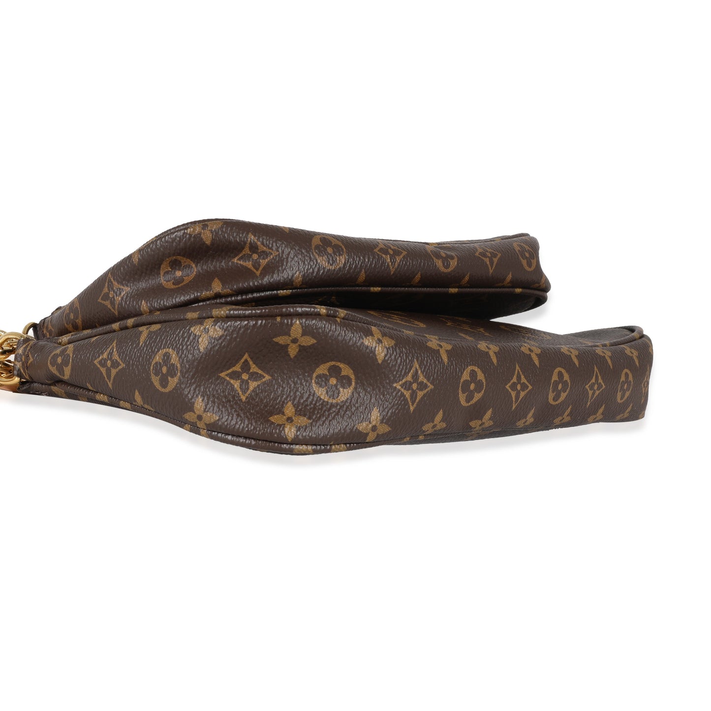 Louis Vuitton Multi Pochette Accessoires Monogram Canvas Khaki Clutch Bag 5