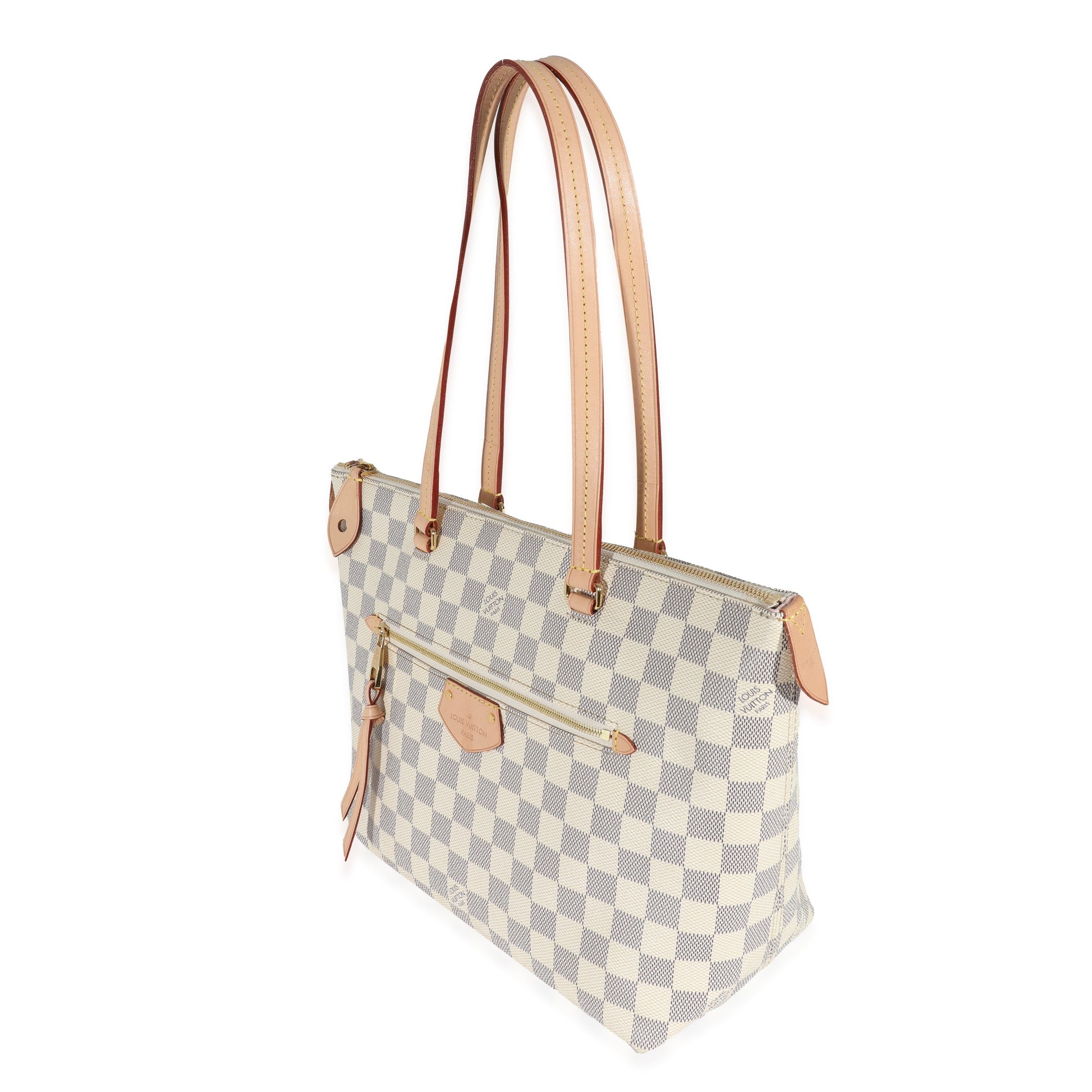 Louis Vuitton Damier Azur Iena PM Canvas Handbag Iena Pm