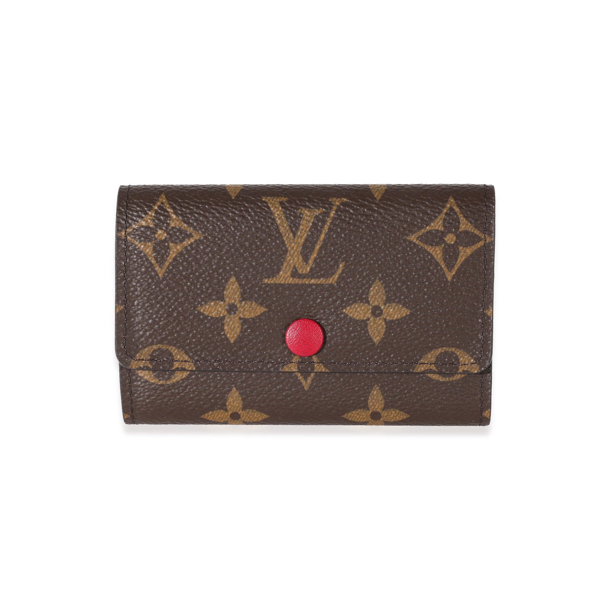 Louis Vuitton Fuchsia 6 Key Holder Monogram Canvas Key Chain