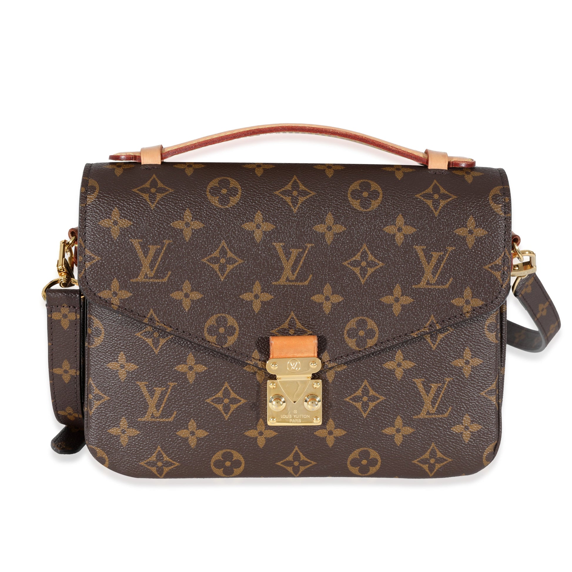 Louis Vuitton Pochette Metis Monogram Canvas Clutch Bag 8