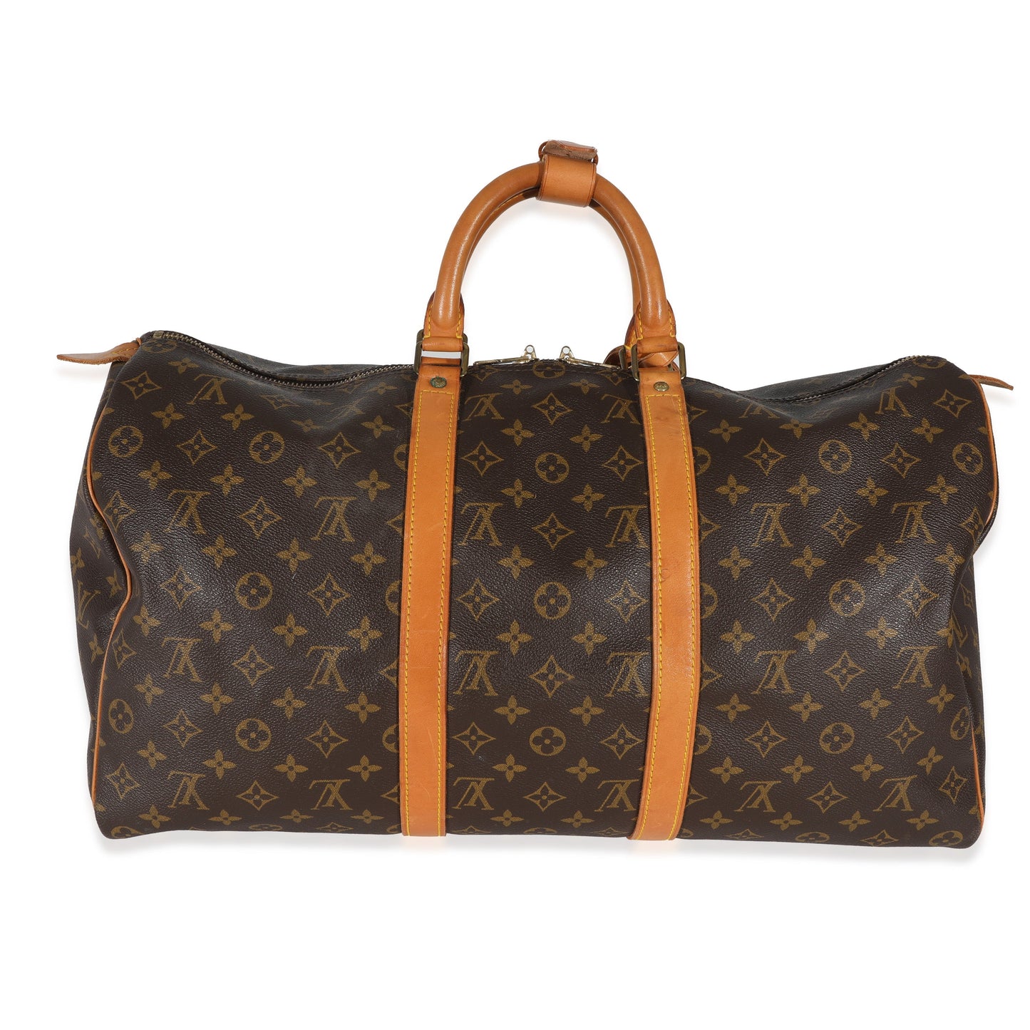 Louis Vuitton Keepall 50 Monogram Canvas Handbag 3