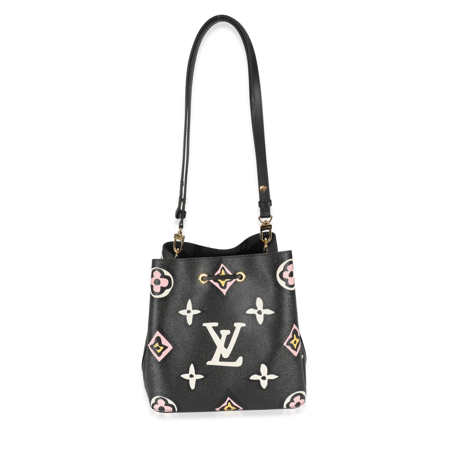 Louis Vuitton Giant Wild At Heart NeoNoe Monogram Canvas Black Handbag