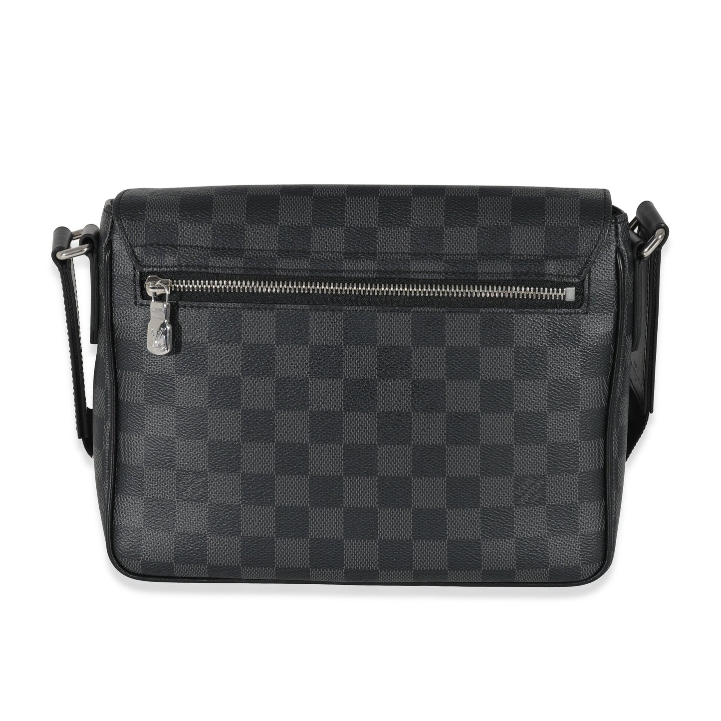 Louis Vuitton Damier Graphite District PM Canvas Handbag