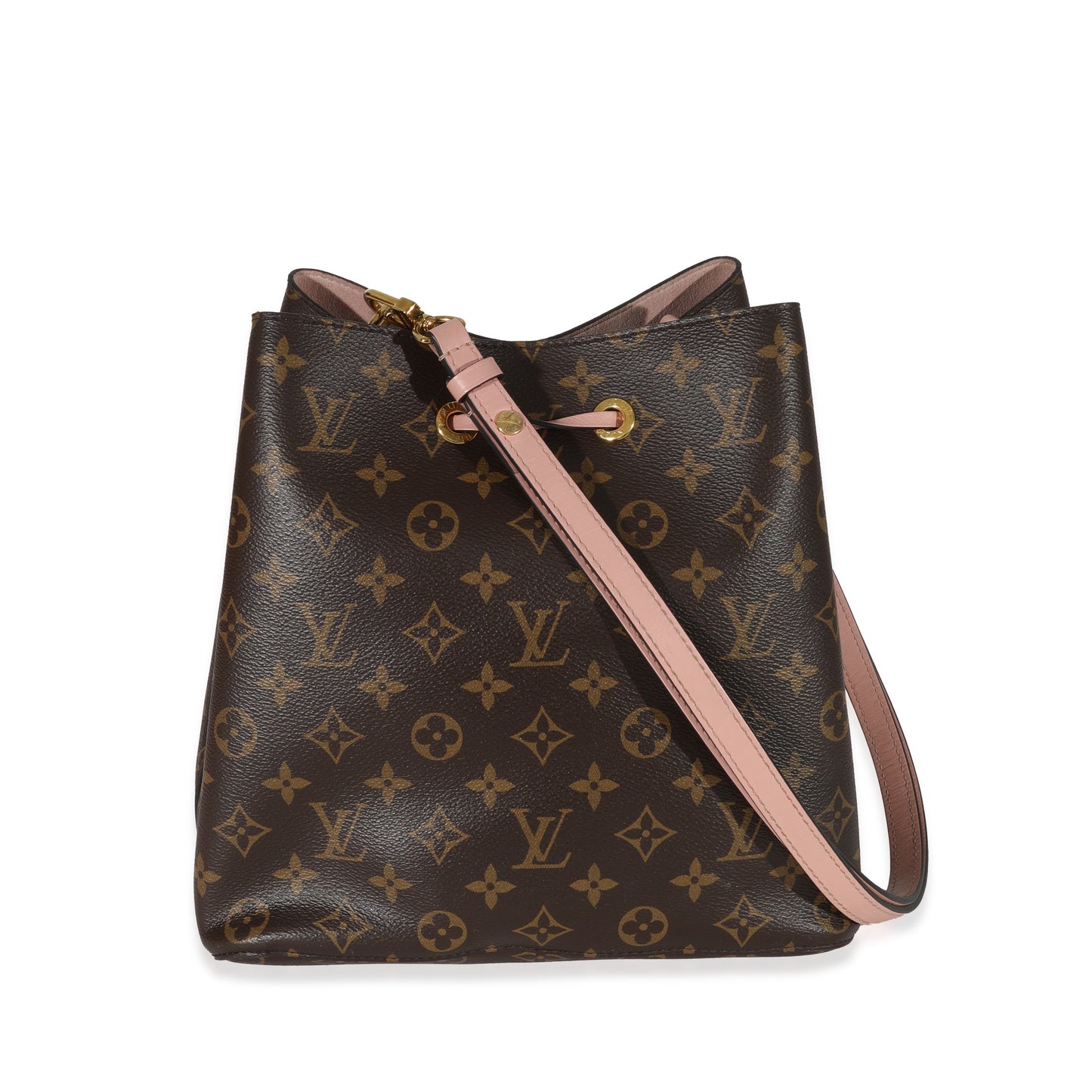 Louis Vuitton Rose Ballerine NeoNoe MM Monogram Canvas Handbag