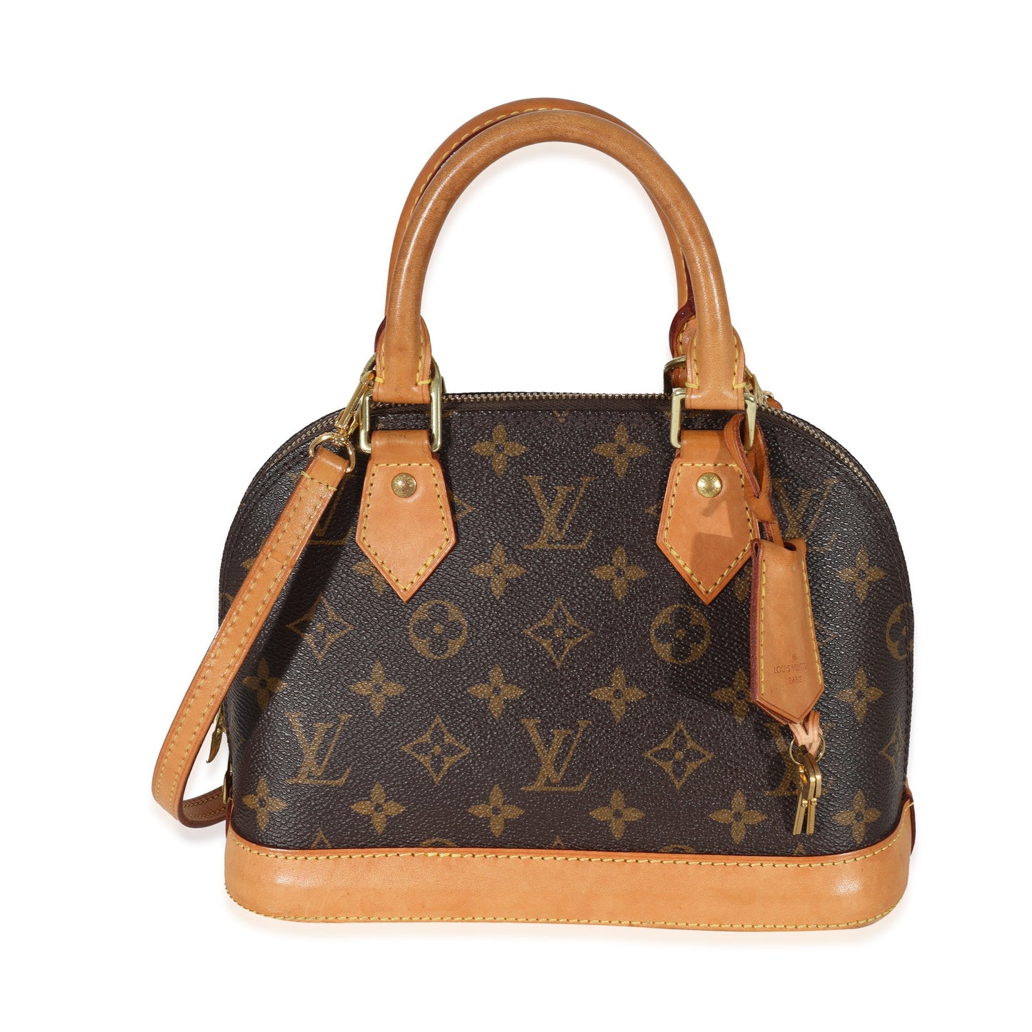 Louis Vuitton Alma BB Monogram Canvas Handbag 3