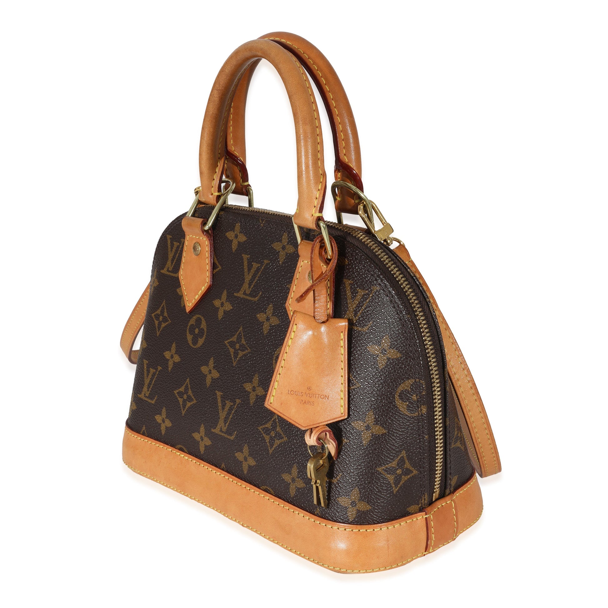 Louis Vuitton Alma BB Monogram Canvas Handbag 3
