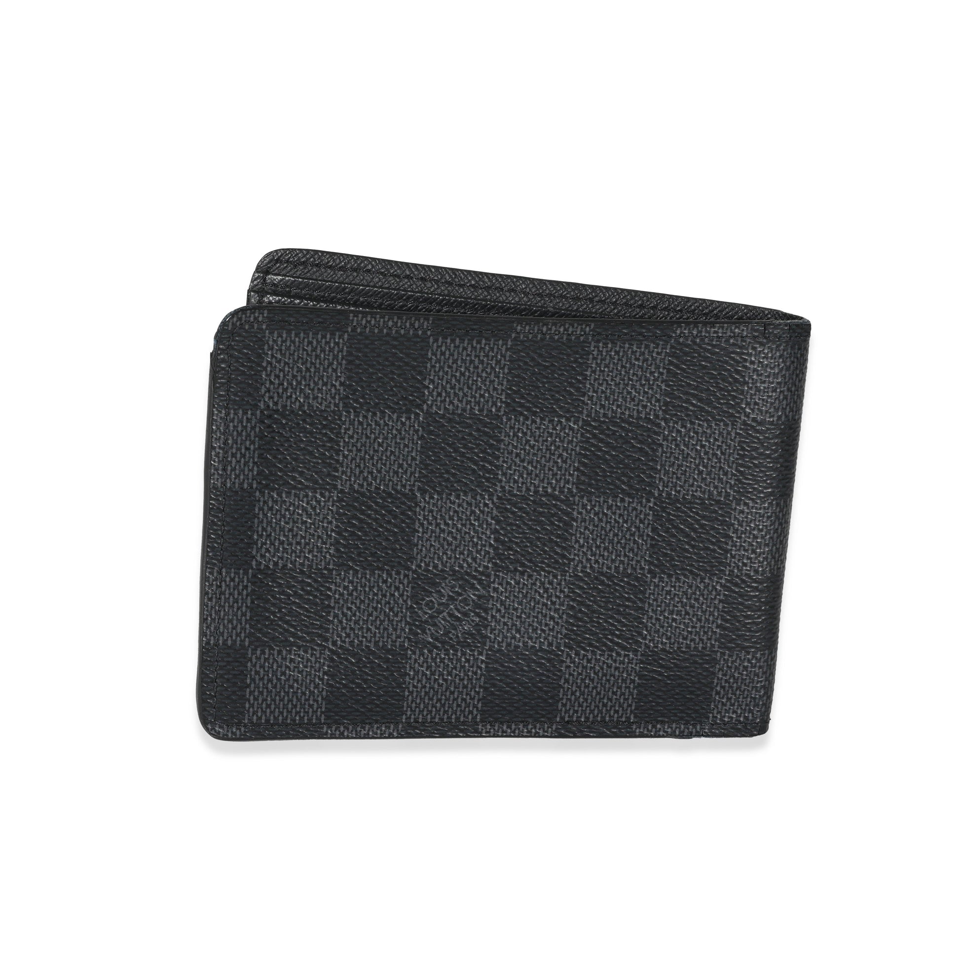 Louis Vuitton Damier Graphite Multiple Canvas Wallet Case