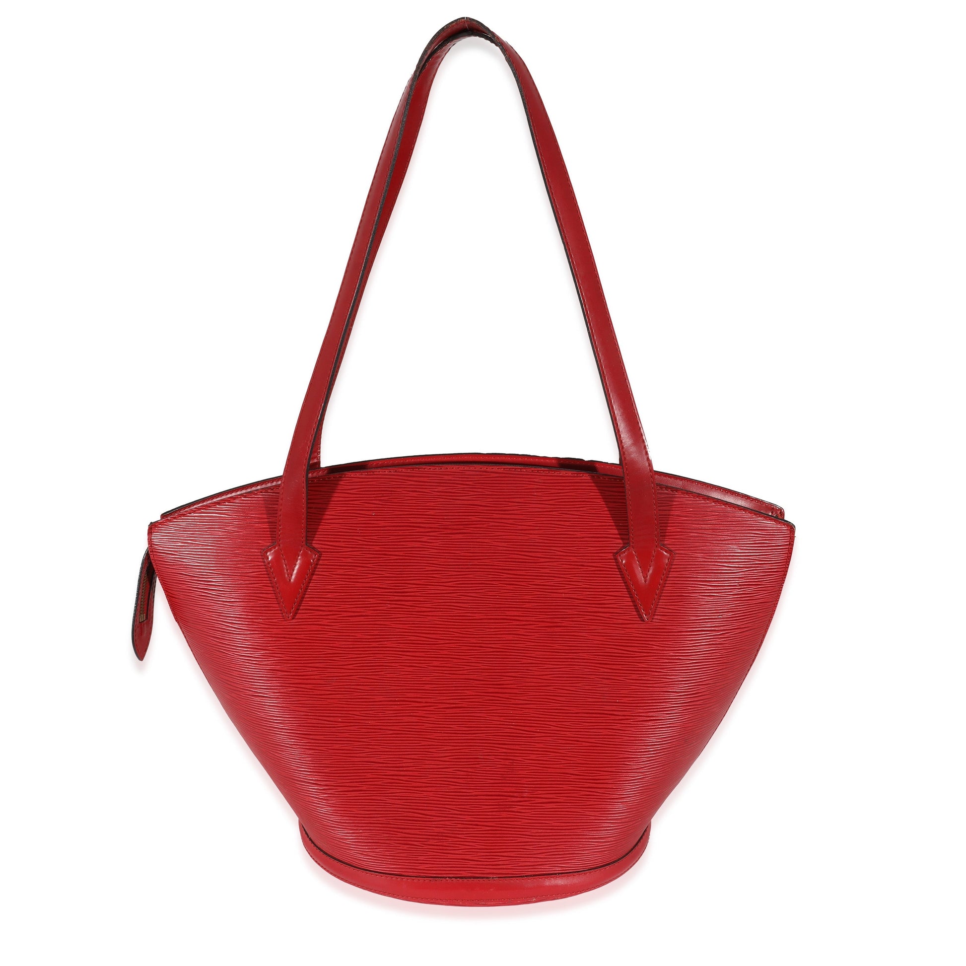 Louis Vuitton Castilian Epi Saint Jacques GM Red Handbag