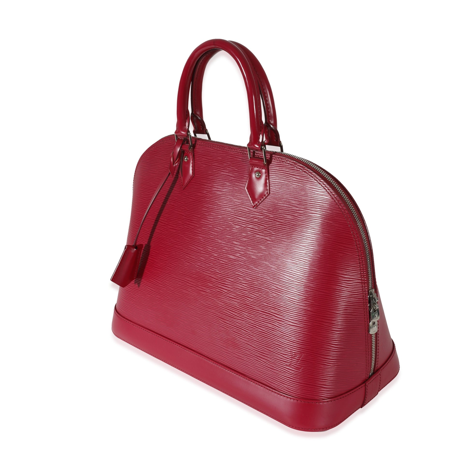 Louis Vuitton Fuchsia Epi Alma GM Handbag