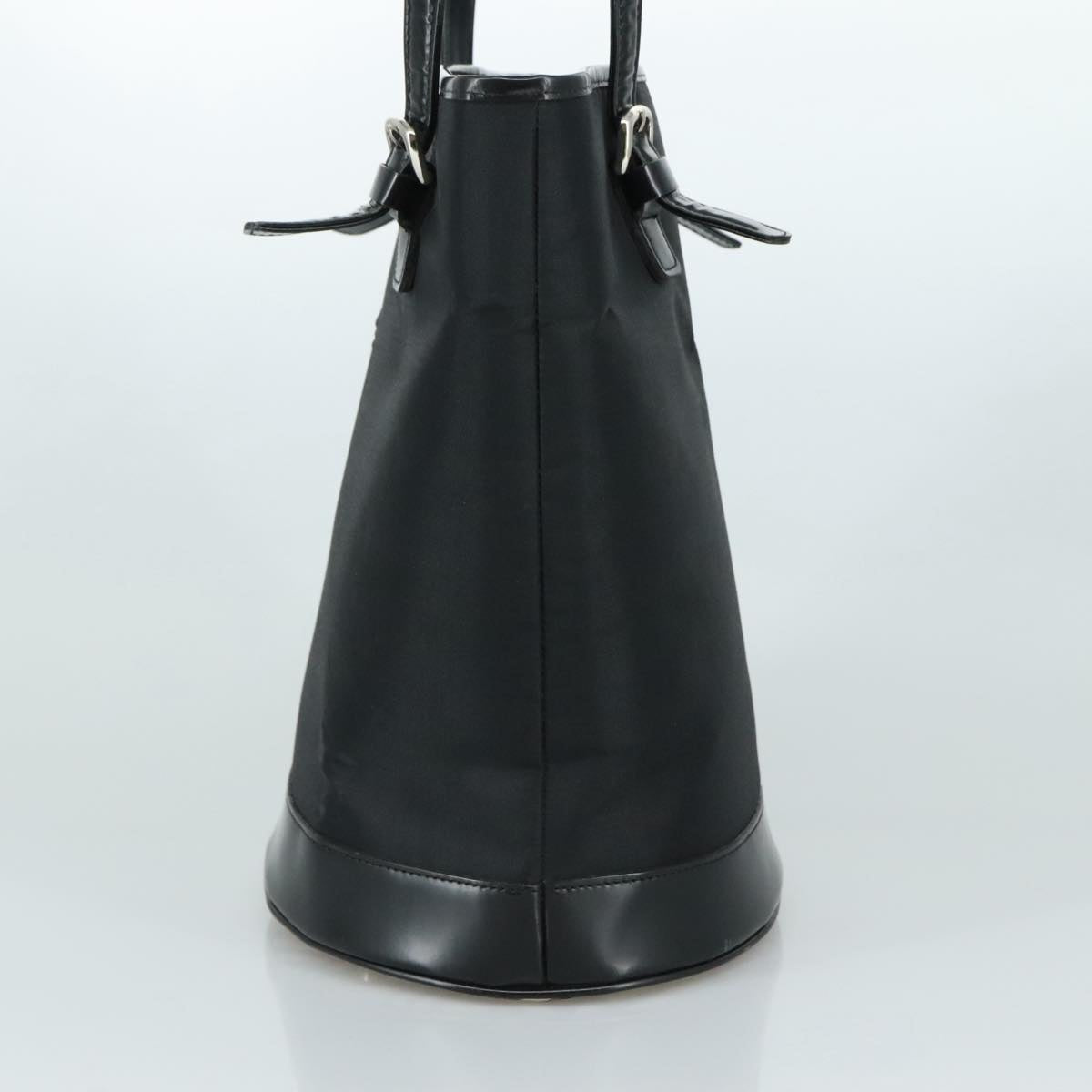 Burberry Nova Check Tote Bag Leather Black Tote Bag 2