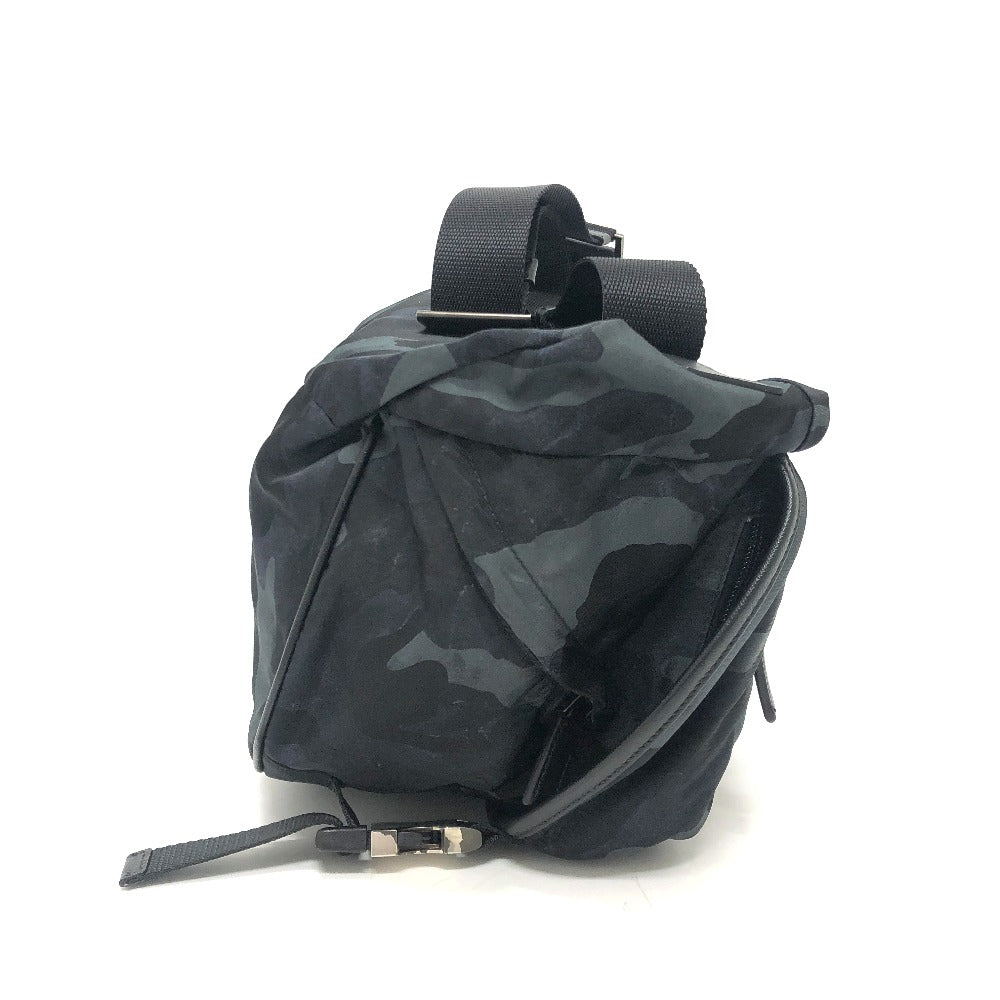 Sling Bag Triangle Camouflage Nylon Blue Travel Bag