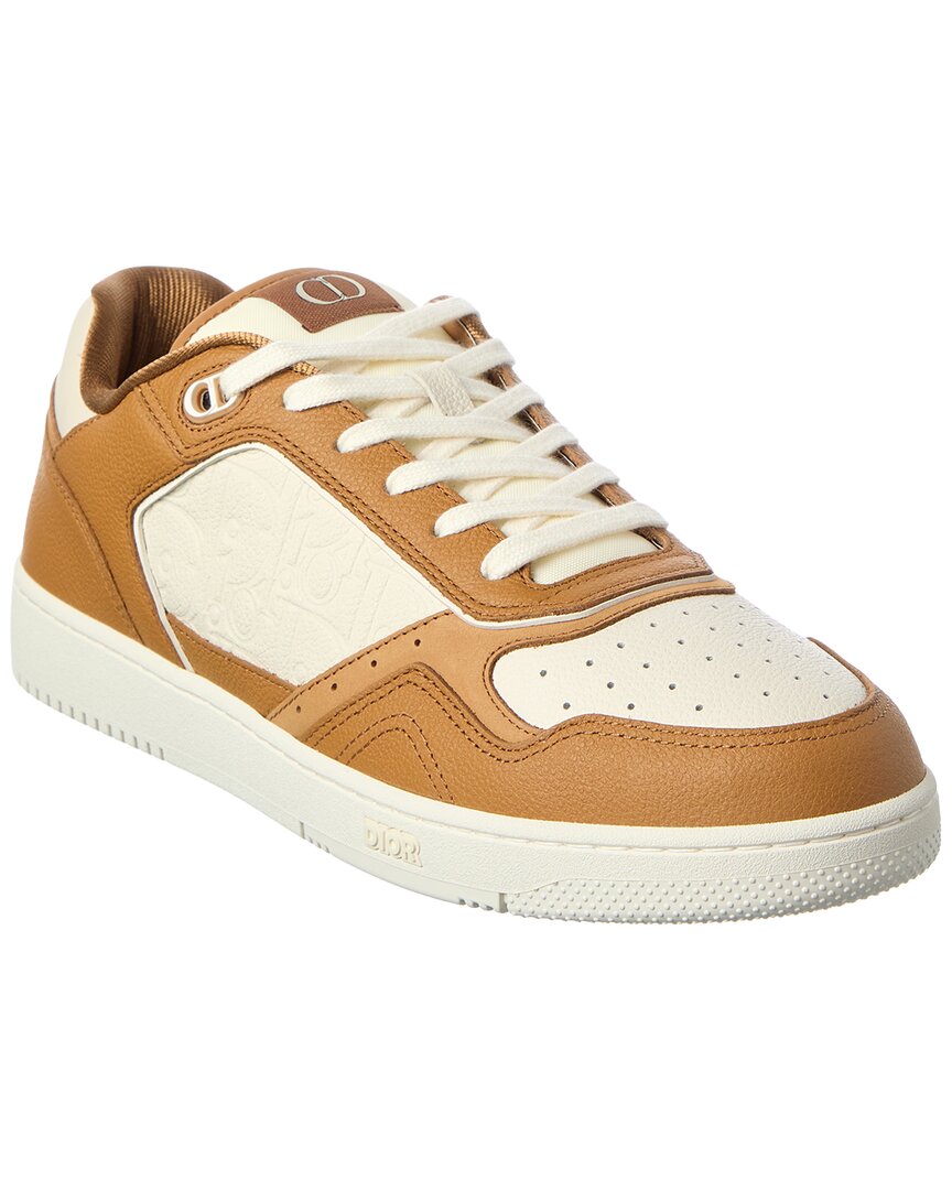 Dior Shoe Uptown Sneaker Leather Brown Shoes