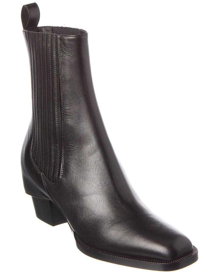 Fendi Shoe Bootie 2 Leather Black Shoes