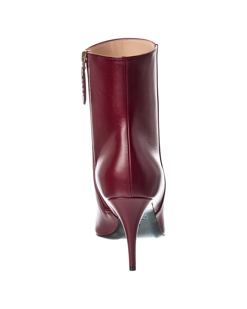 Gucci Horsebit Leather Ankle Boot