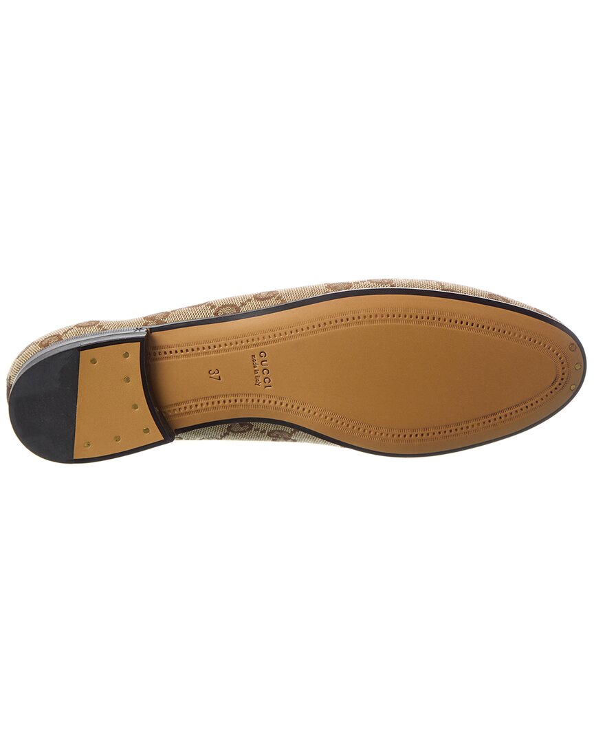 Gucci Jord n Gg Canvas Loafer