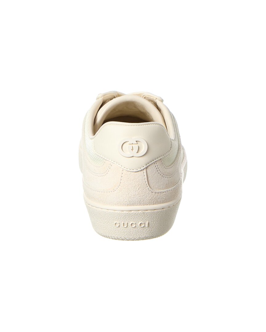 Gucci G75 Canvas & Suede Sneaker