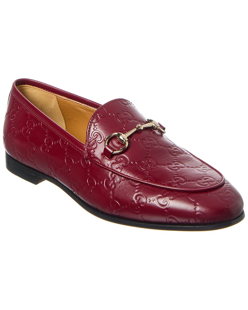 Gucci Jord n Leather Loafer