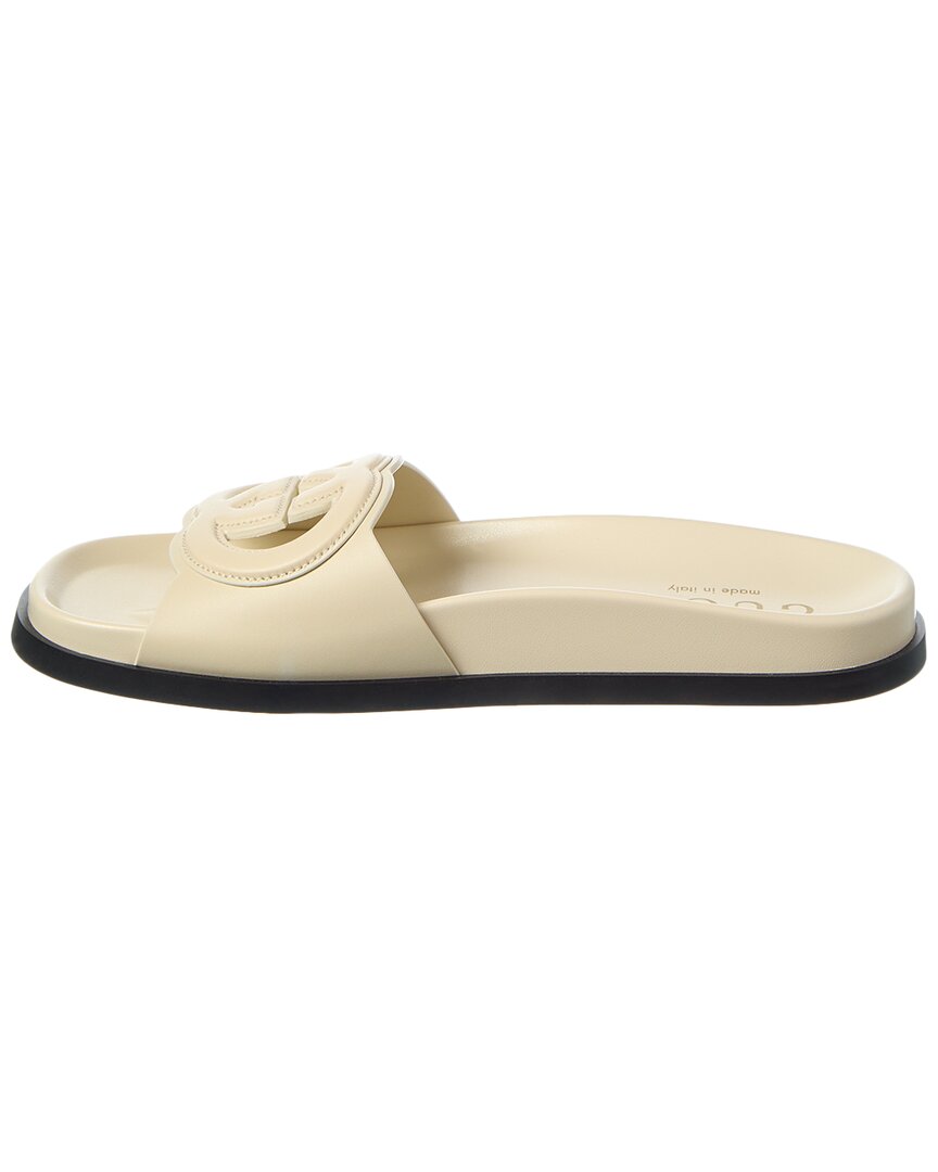 Gucci Interlocking G Leather Sandal