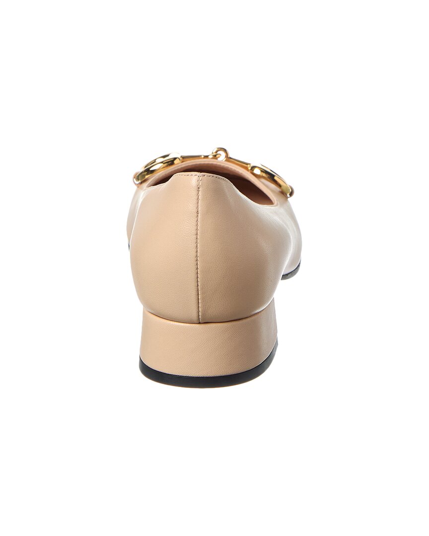Gucci Horsebit Leather Loafer Pump