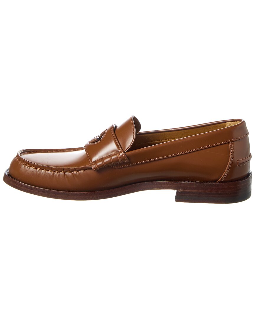 Gucci Interlocking G Leather Loafer