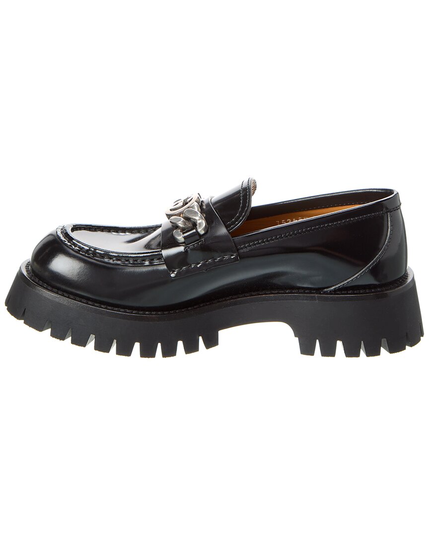 Gucci Gg Leather Loafer