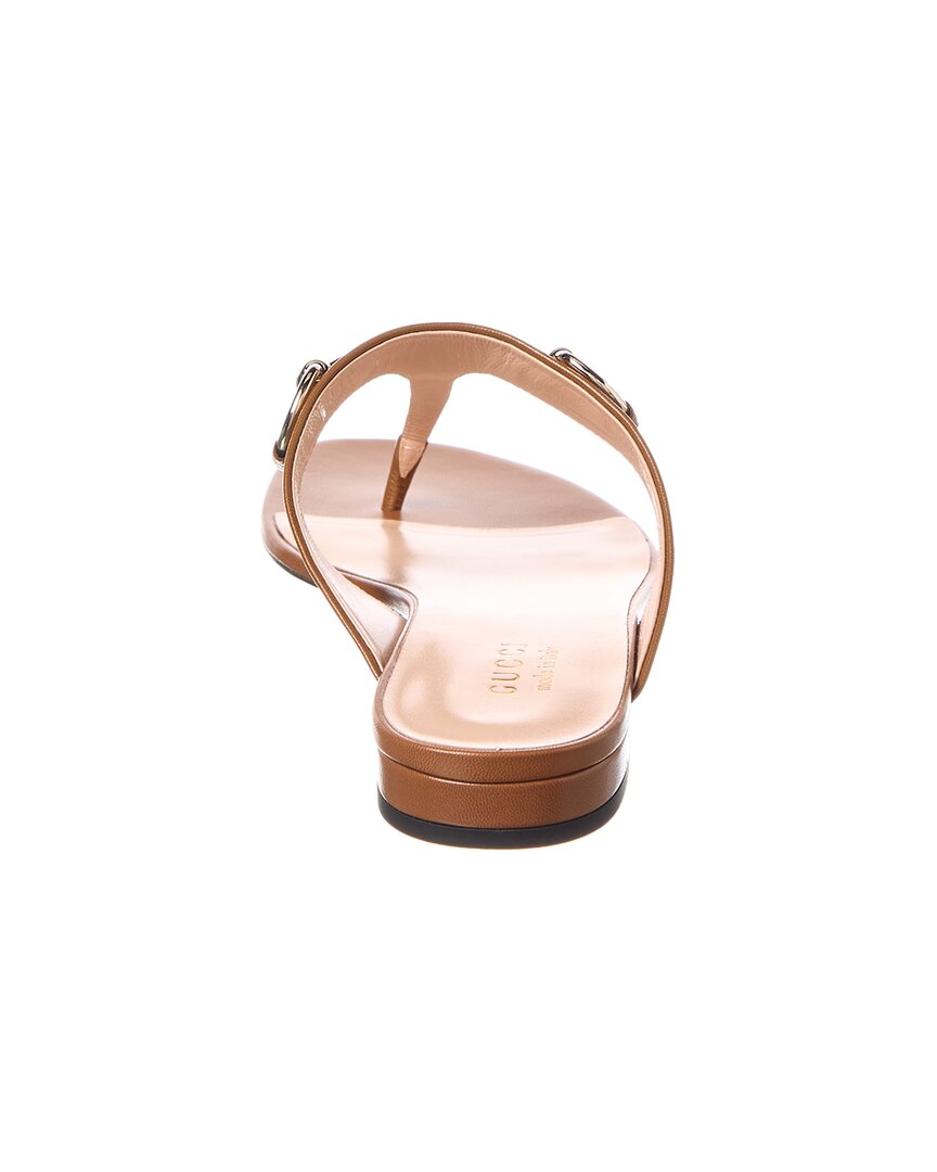 Gucci Horsebit Leather Sandal