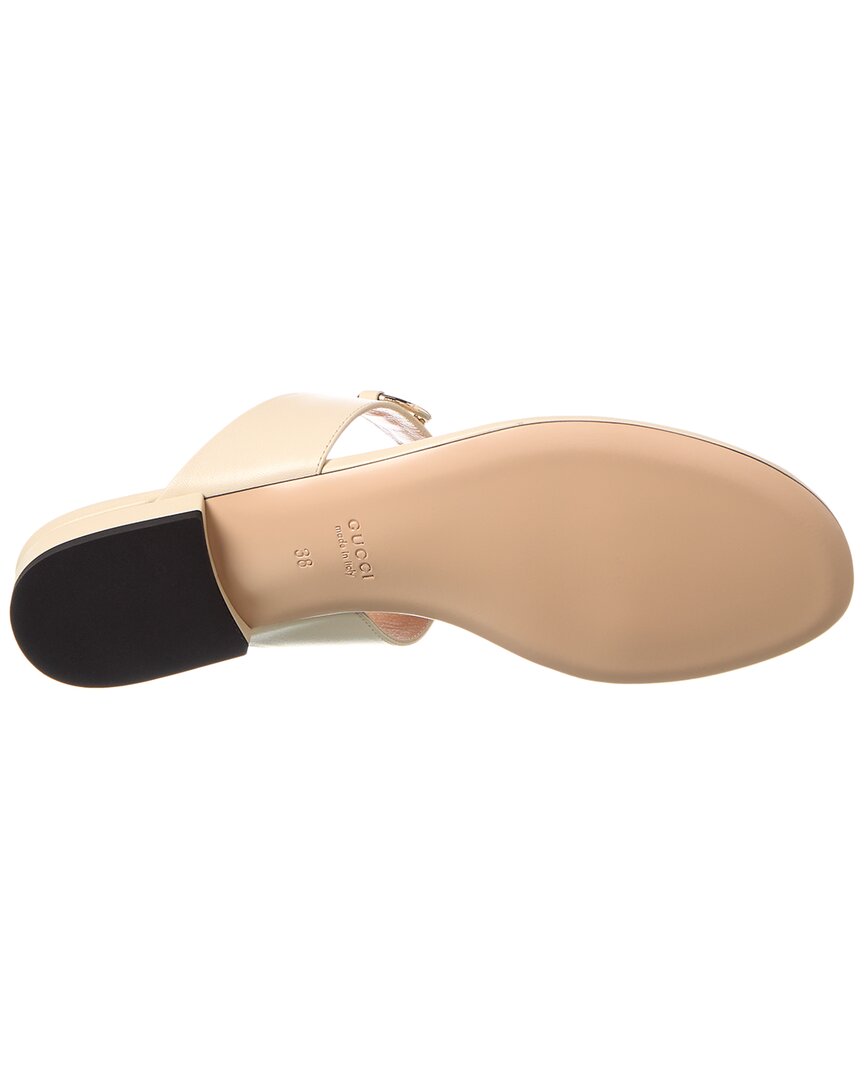 Gucci Horsebit Leather Sandal