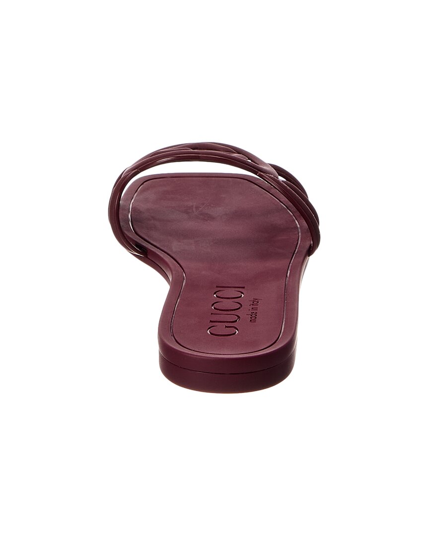 Gucci Interlocking G Rubber Sandal