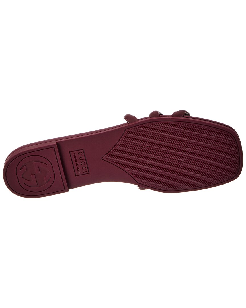 Gucci Interlocking G Rubber Sandal