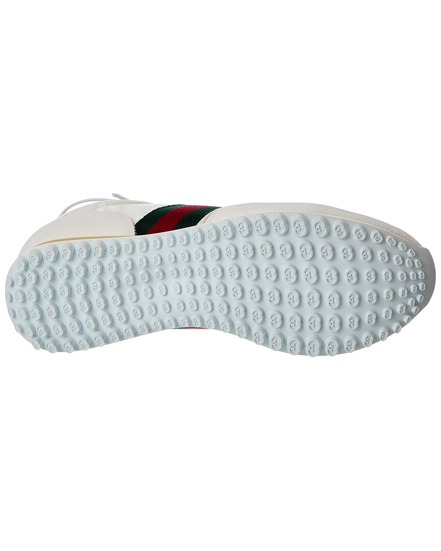 Gucci Re-Motion Gg Nylon & Suede Sneaker