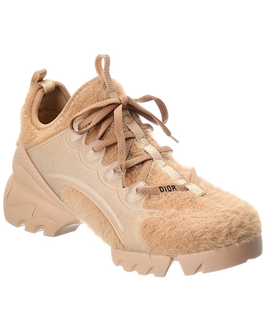 Dior Shoe D-Connect Sneaker Brown Shoes