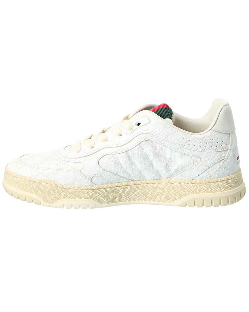 Gucci Re-Web Gg Supreme Canvas & Leather Sneaker