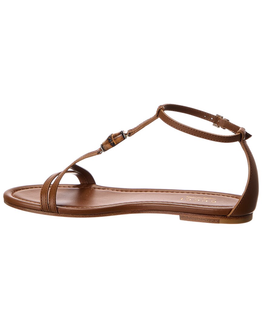 Gucci Bamboo Leather Sandal