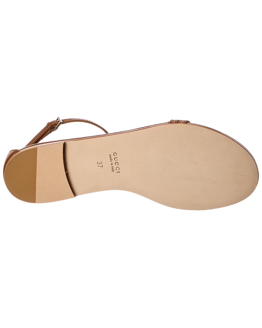 Gucci Bamboo Leather Sandal