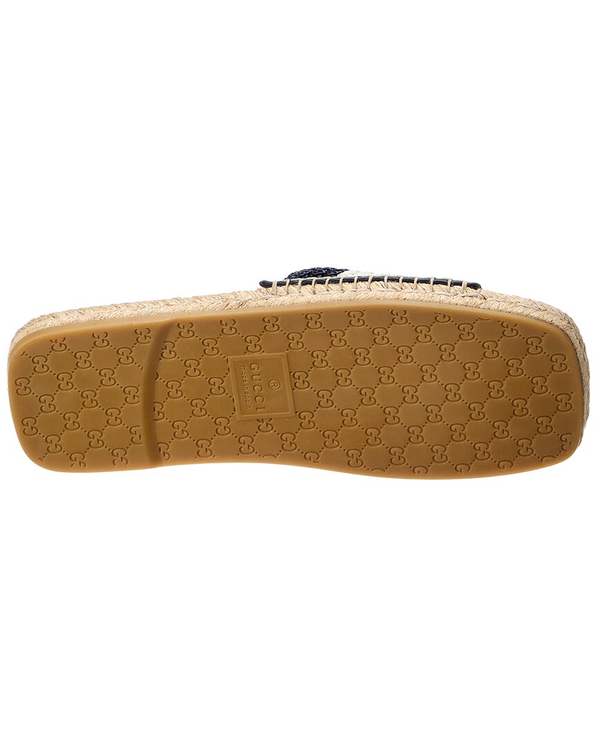 Gucci Gg Raffia Sandal