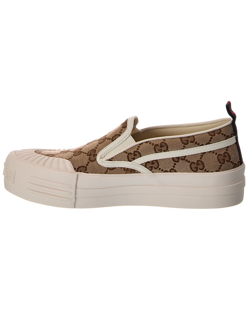 Gucci Gg Canvas Slip-On Sneaker